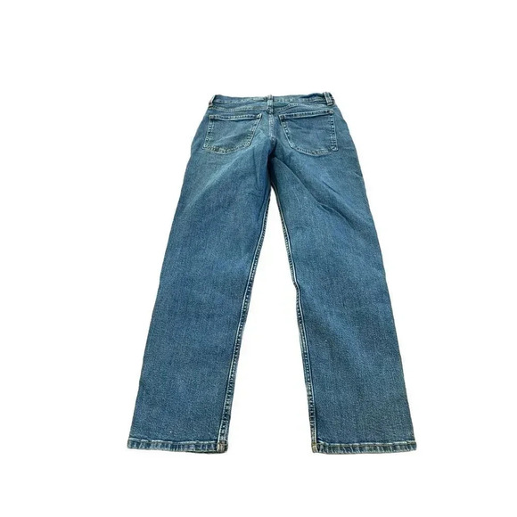Old Navy Blue Sky Hi- Straight Secret Smooth Pocket High Rise Jean Size 6 - Picture 7 of 7